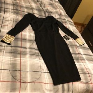 Woman’s Small Black Evening Dress